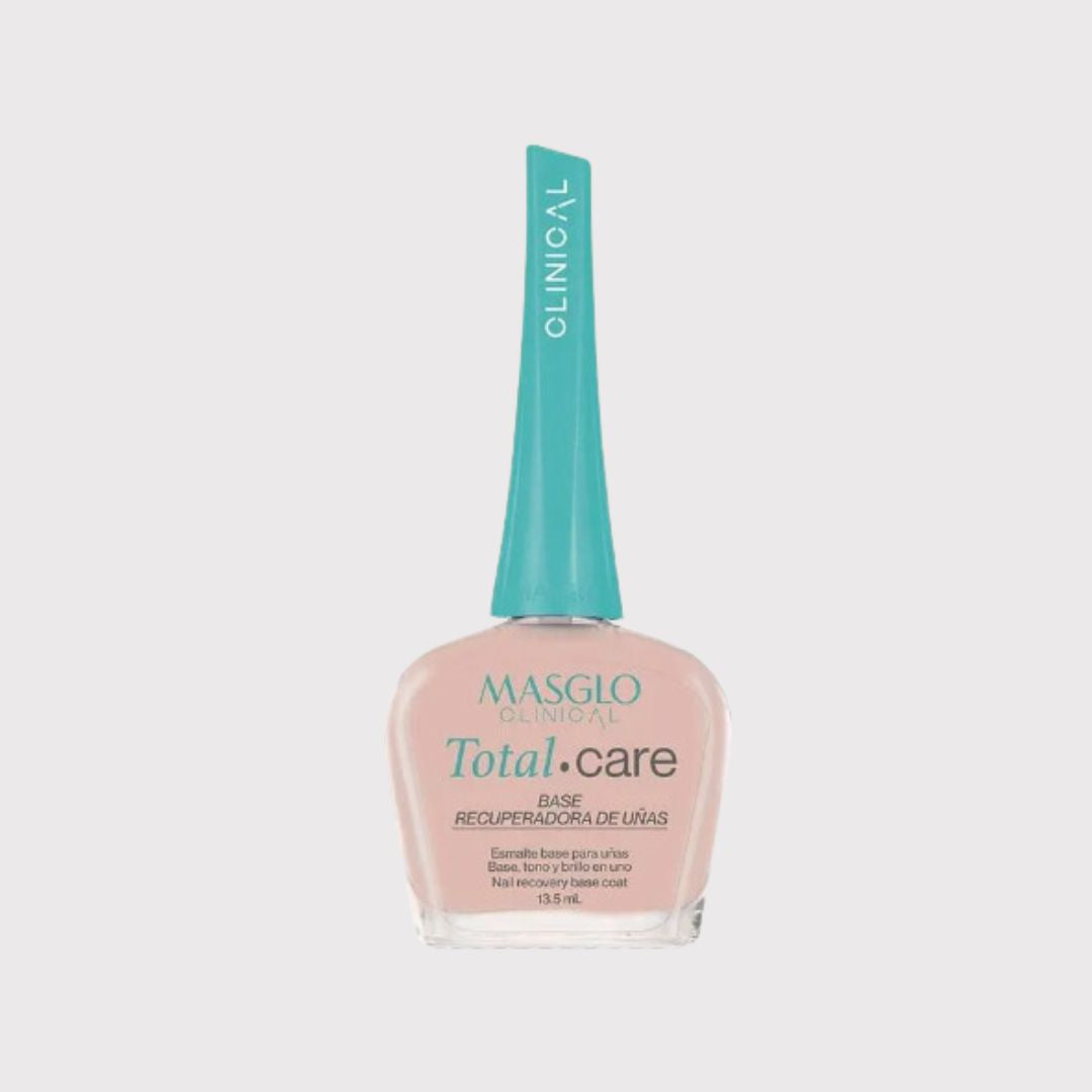 ESMALTE CLINICAL TOTAL CARE BASE NUDE MASGLO 13,5 ML