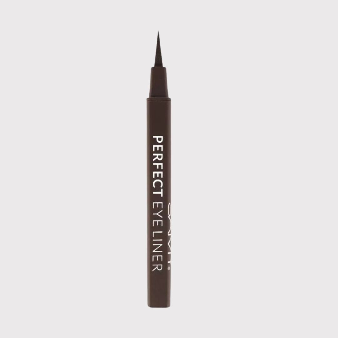 DELINEADOR PLUMÓN EN MARCADOR PERFECT EYE LINER SAMY CAFÉ