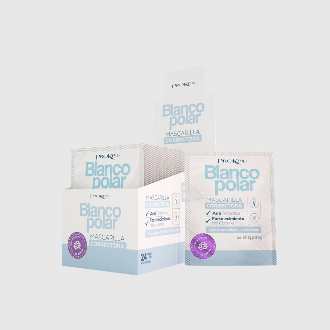 MASCARILLA CORRECTORA BLANCO POLAR X 40G PROKPIL