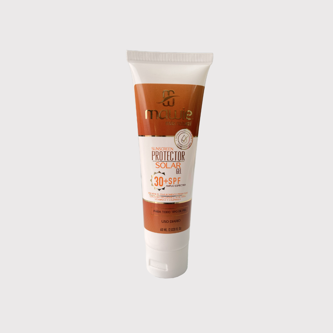 FILTRO PANTALLA SOLAR EN GEL MAWIE 60 ML SPF30+