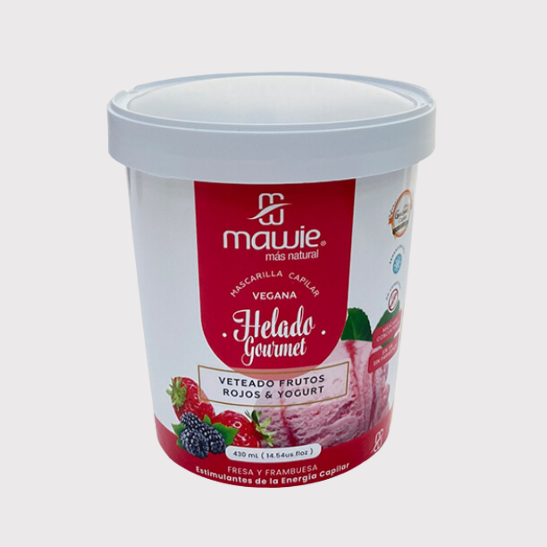 HELADO CAPILAR FRUTOS ROJOS MAWIE 430 ML