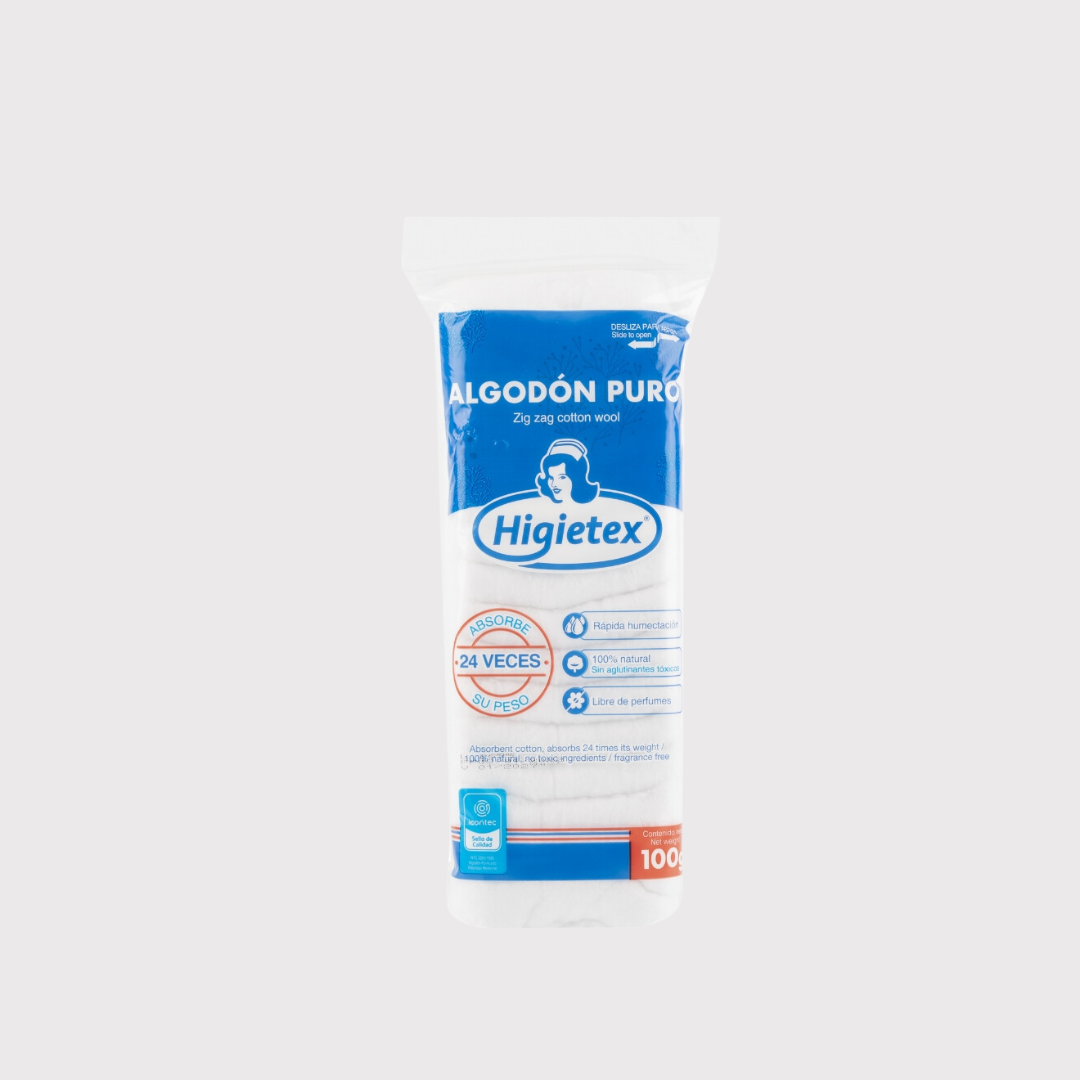 HIGIETEX ALGODON 100GR