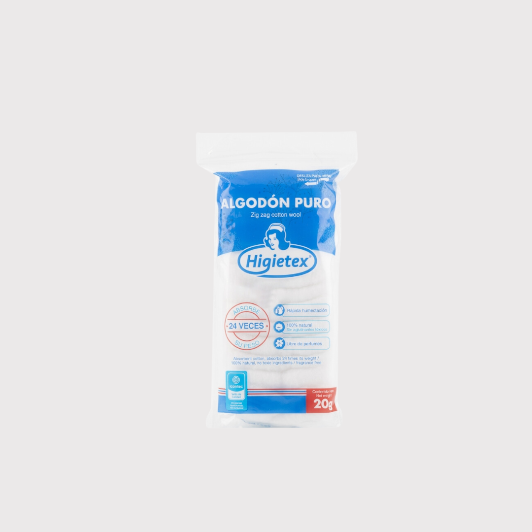 HIGIETEX ALGODON 50GR