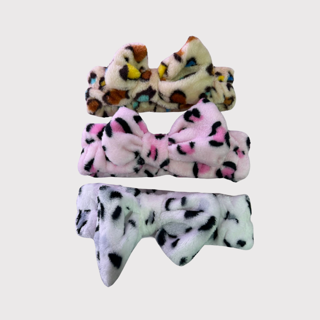BALACAS DE LAZOS ANIMAL PRINT SURTIDOS CLICK BEAUTY