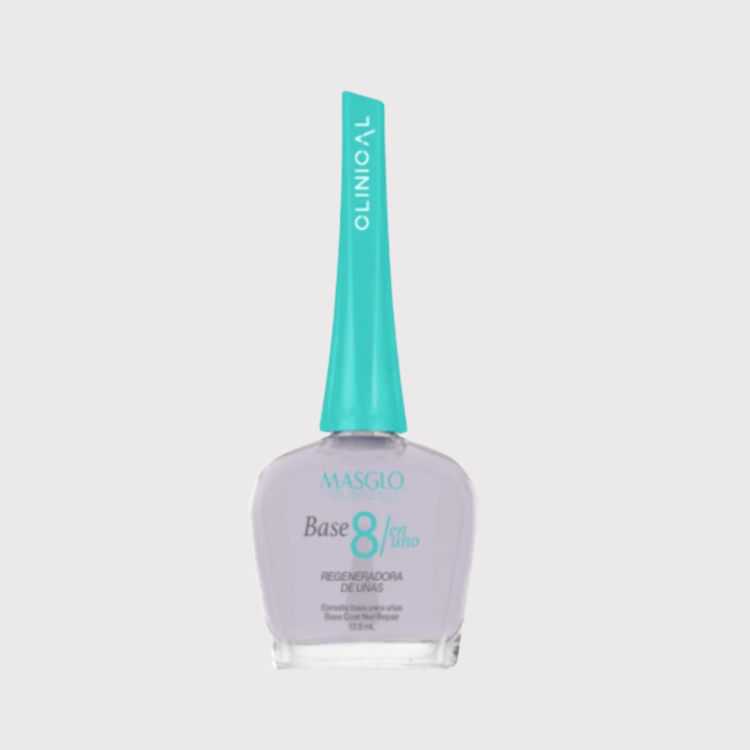 ESMALTE CLINICAL BASE 8 EN 1 MASGLO 13,5 ML