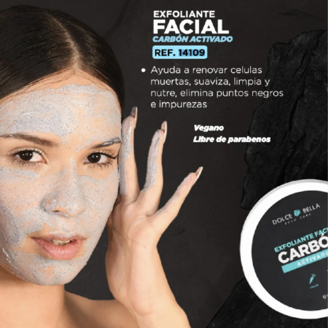 EXFOLIANTE FACIAL CARBON X 80 GR DOLCE BELLA