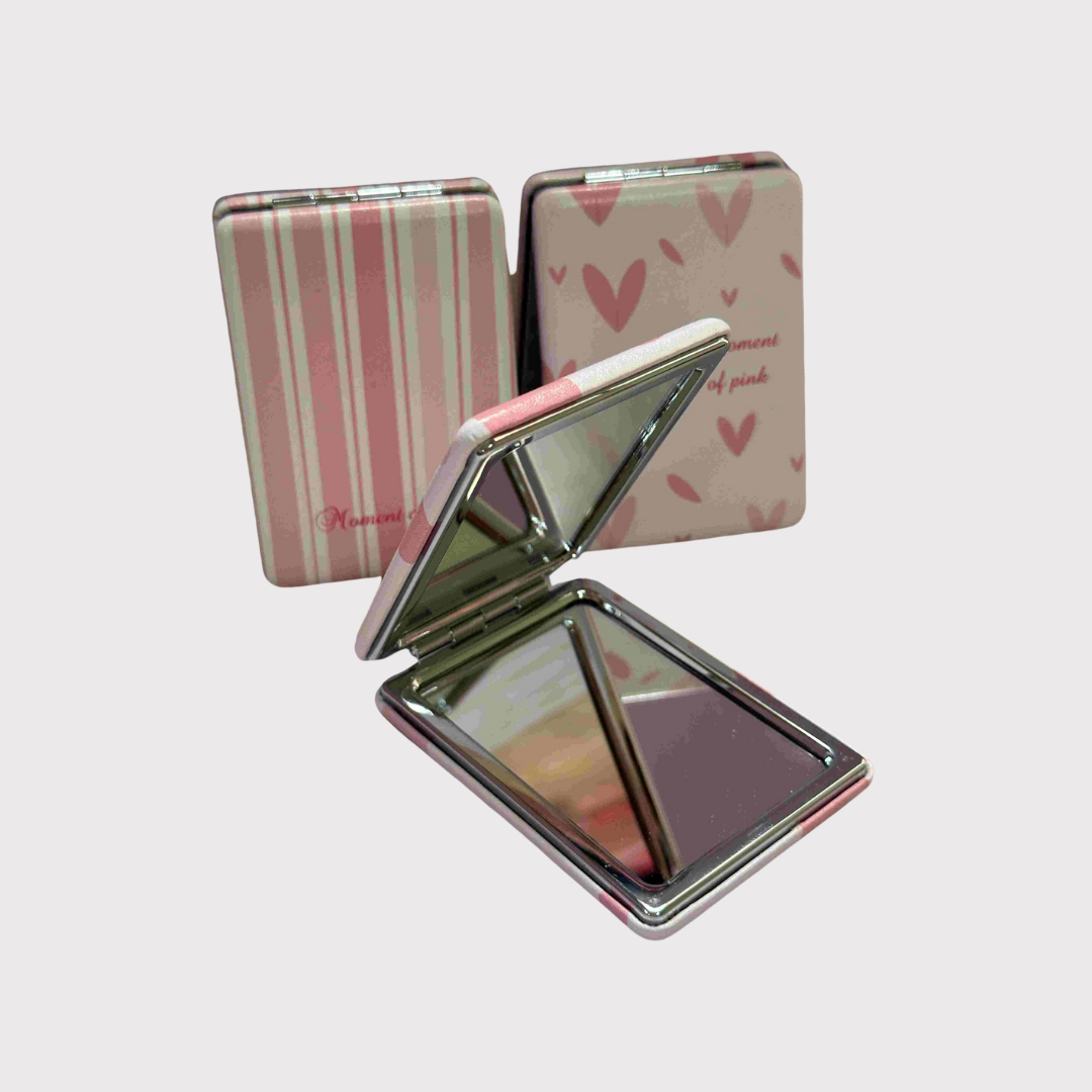 ESPEJO CUADRO ROSADO MYK