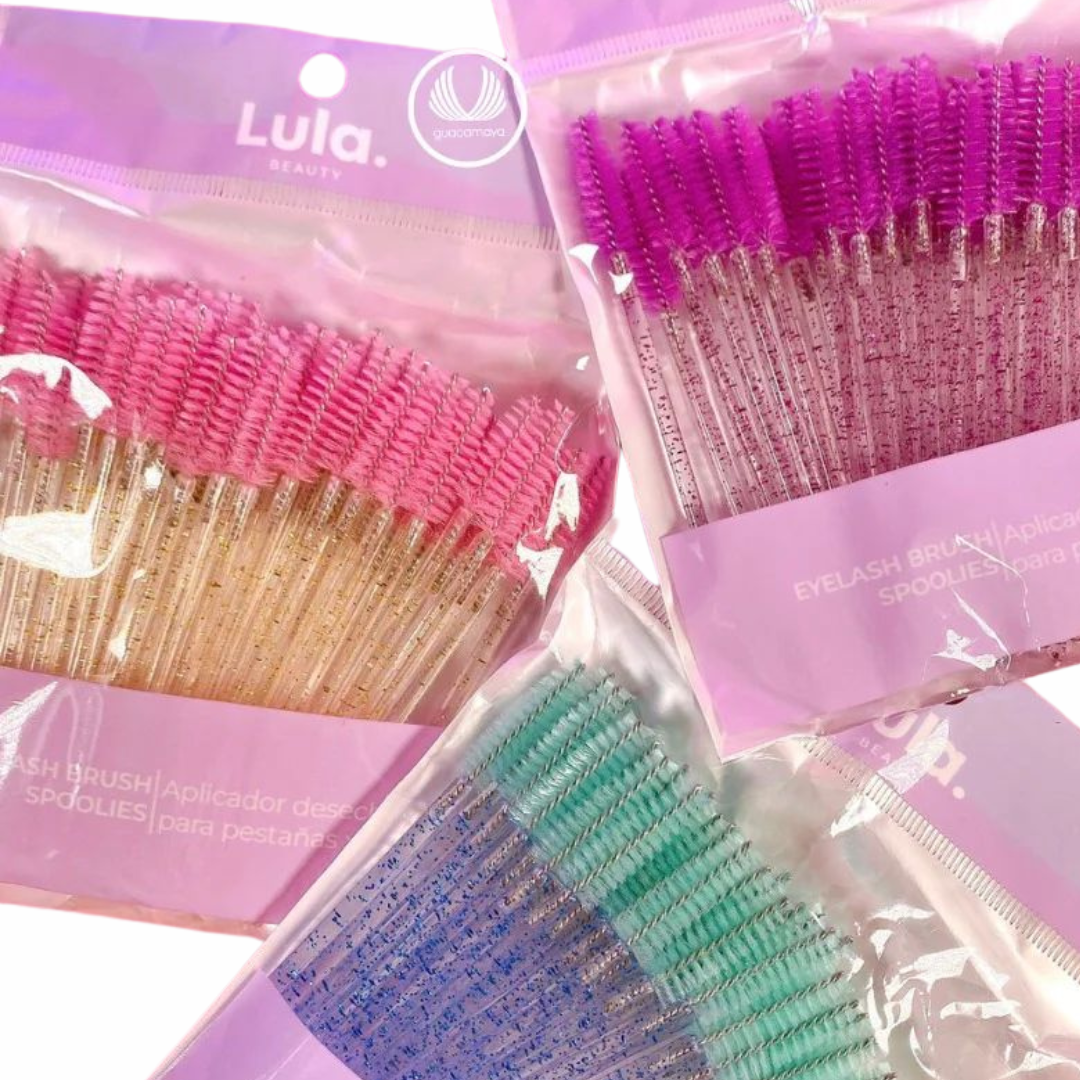 APLICADOR DESECHABLE PAR PESTAÑAS COLORES X50 LULA